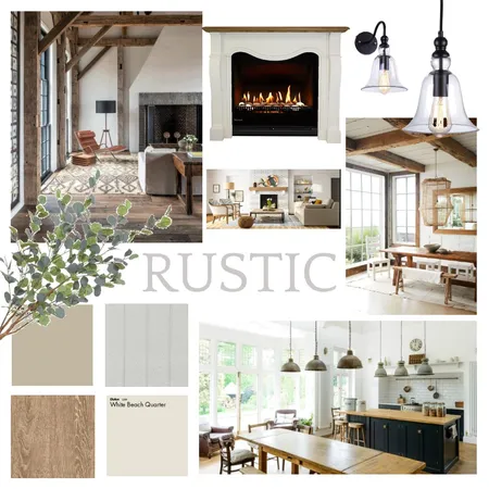 RUSTIC Interior Design Mood Board by Olivia Bevan on Style Sourcebook