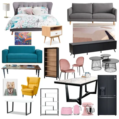 whole house moodboard v3 Interior Design Mood Board by becki6 on Style Sourcebook