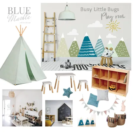 Forest play room Interior Design Mood Board by Blue Marble Interiors on Style Sourcebook