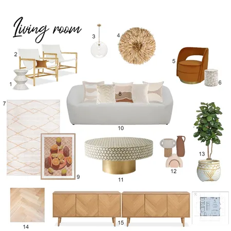 assignment 9 LIVING ROOM Interior Design Mood Board by Tetsolomon on Style Sourcebook