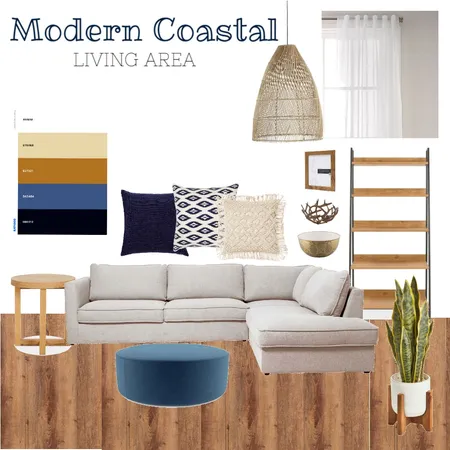 modern coastal living room Interior Design Mood Board by pressy on Style Sourcebook