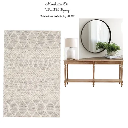 Manchester Ct Entryway 2 Interior Design Mood Board by Katy Moss Interiors on Style Sourcebook