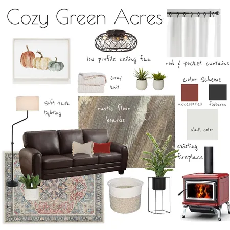 Green Acres Interior Design Mood Board by Annalei May Designs on Style Sourcebook
