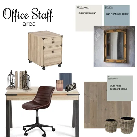 Office style staffdesk area Interior Design Mood Board by The Inside Stylist on Style Sourcebook
