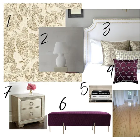 Bedroom Interior Design Mood Board by Hayley Buckley Syrene Interiors on Style Sourcebook