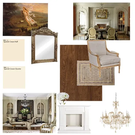 American Colonial Interior Design Mood Board by bekbatham on Style Sourcebook