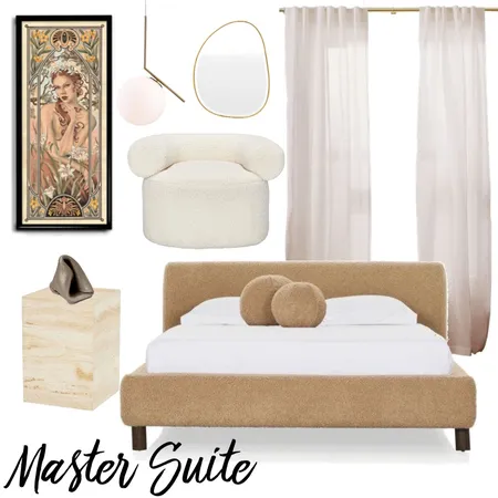 Master Suite Interior Design Mood Board by JessieCain on Style Sourcebook