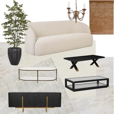 NGU - Final Concept Formal Living ZONE 1 v1 Interior Design Mood Board by Kahli Jayne Designs on Style Sourcebook