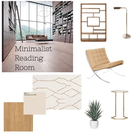 Minimalist Reading Room 3 Interior Design Mood Board by amachado on Style Sourcebook