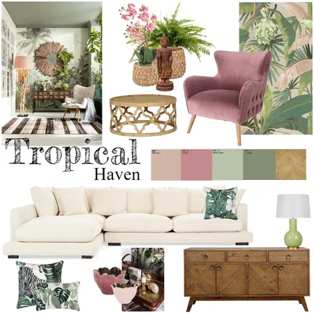 Tropical Haven 4 Interior Design Mood Board by Debbie Anne on Style Sourcebook