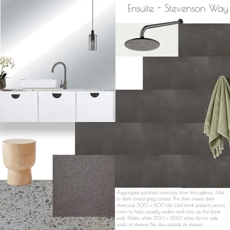 Stevenson Way - Ensuite Interior Design Mood Board by Holm & Wood. on Style Sourcebook