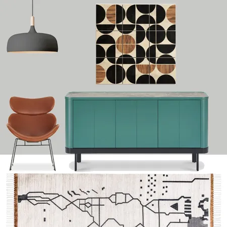 Entryway-Midcentury Modern Interior Design Mood Board by SS Interiors on Style Sourcebook
