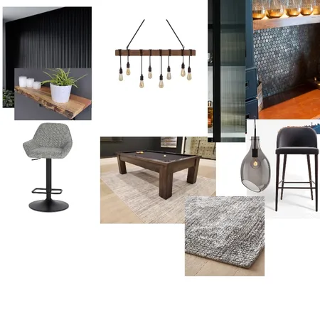 Rec Room - Bar Interior Design Mood Board by LynneB on Style Sourcebook