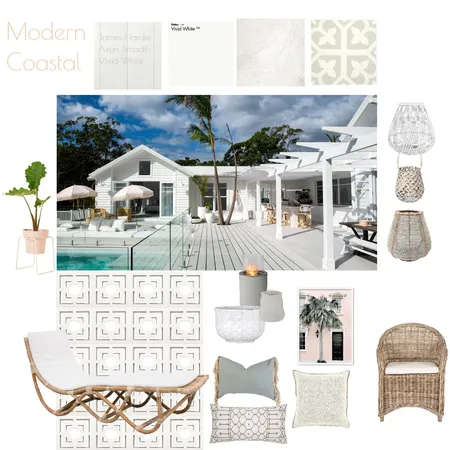 Modern Coastal 3 Interior Design Mood Board by Beautiful Rooms By Me on Style Sourcebook