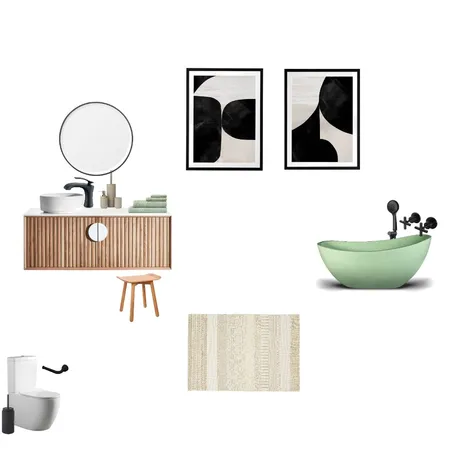 מקלחת Interior Design Mood Board by r0mifal1k on Style Sourcebook