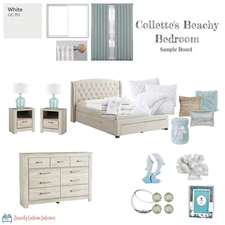 Collette's Bedroom Interior Design Mood Board by Beverly Zaske on Style Sourcebook