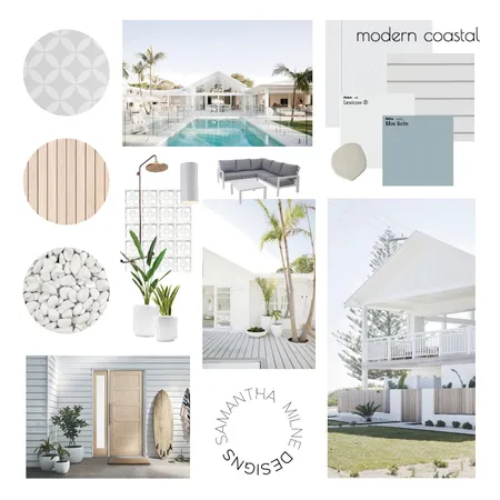 Modern Coastal Interior Design Mood Board by samantha.milne.designs on Style Sourcebook