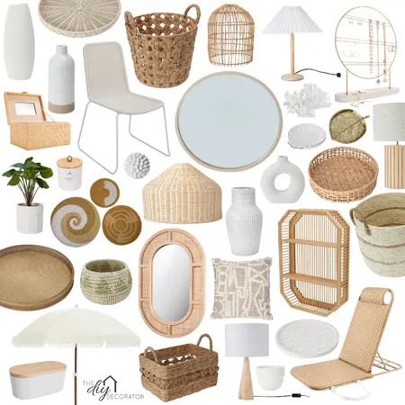 Kmart natural Interior Design Mood Board by Thediydecorator on Style Sourcebook