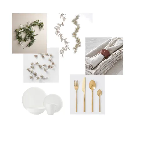 XMAS TABLE Interior Design Mood Board by Layered Interiors on Style Sourcebook