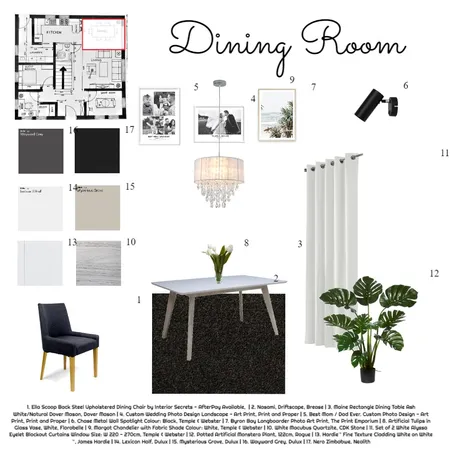 DINING ROOM Interior Design Mood Board by pamvrl on Style Sourcebook