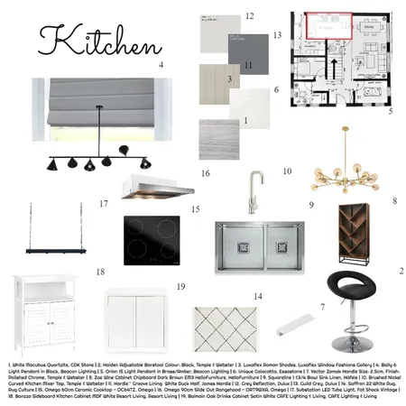 kitchen Interior Design Mood Board by pamvrl on Style Sourcebook