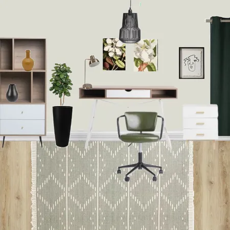 H04 - Modern - Green Interior Design Mood Board by Taryn on Style Sourcebook