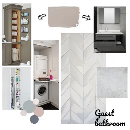 guest bathroom Interior Design Mood Board by sandradasilva on Style Sourcebook