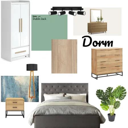 dorm Interior Design Mood Board by Светлана Добрякова on Style Sourcebook