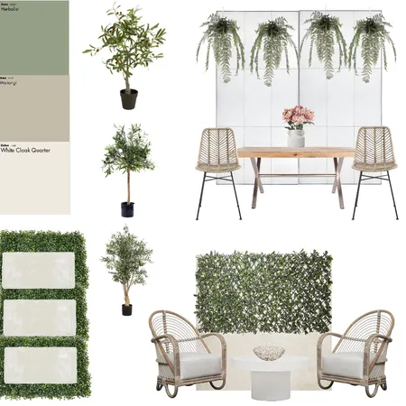 garden japandi Interior Design Mood Board by alebelprz on Style Sourcebook