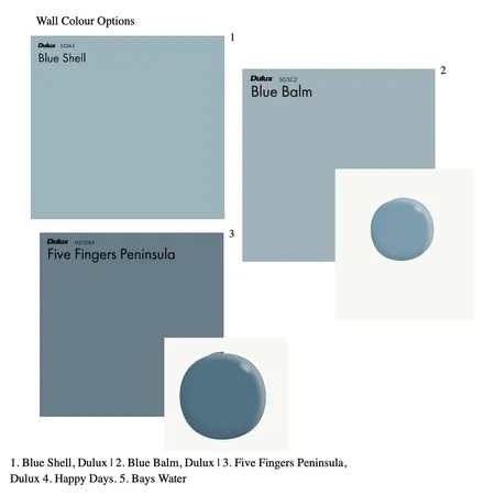 Katie and Dean Wall Colour Options Interior Design Mood Board by CSInteriors on Style Sourcebook