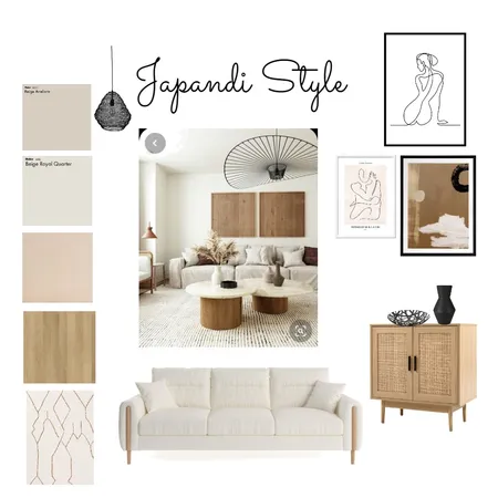 Japandi Style Interior Design Mood Board by Beauhomedecor on Style Sourcebook