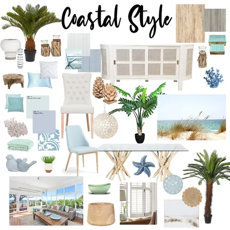 Coastal Style Interior Design Mood Board by Jo Steel on Style Sourcebook