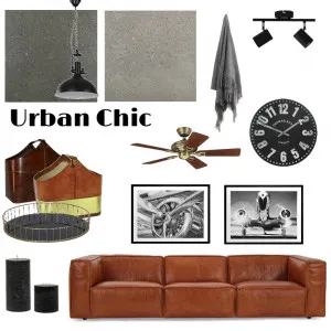 Urban CHIC Interior Design Mood Board by Terrena Rowan on Style Sourcebook