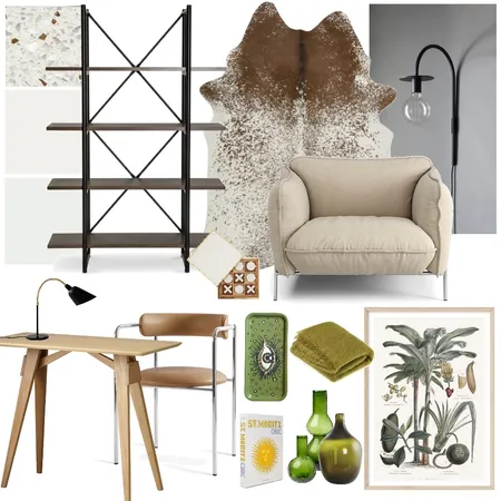 IDI - Study / Library Interior Design Mood Board by angelicaw on Style Sourcebook