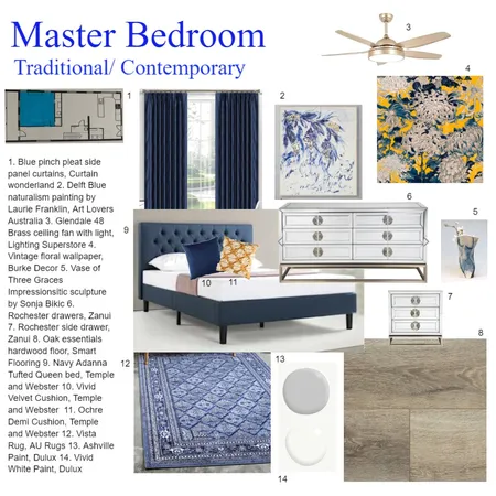 master bedroom moodboard Interior Design Mood Board by nameduri97 on Style Sourcebook