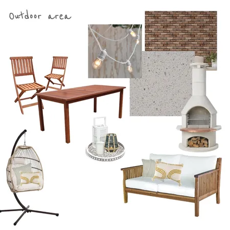 Outdoor Interior Design Mood Board by tslashla on Style Sourcebook