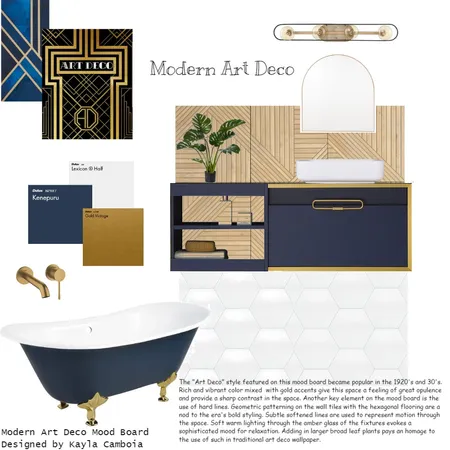 Art Deco Interior Design Mood Board by kaylacamboia on Style Sourcebook