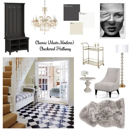 Classic Hallway Interior Design Mood Board by Ciara Kelly on Style Sourcebook