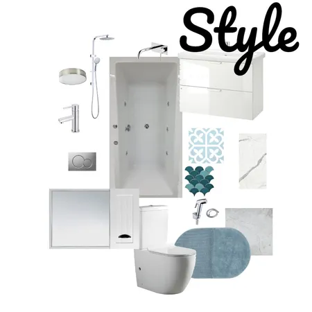 Ванная Interior Design Mood Board by Elena Andreeva on Style Sourcebook