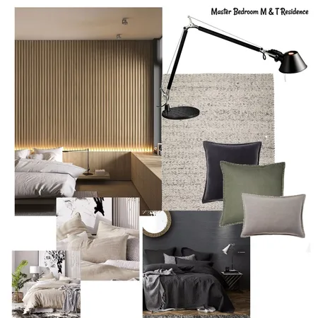 M & T Master Bedroom Interior Design Mood Board by Viki on Style Sourcebook