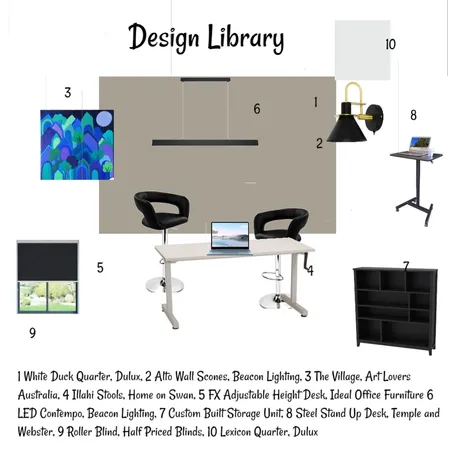 Design Library Interior Design Mood Board by Cathyd on Style Sourcebook