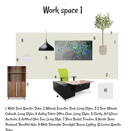 work space 1 Interior Design Mood Board by Cathyd on Style Sourcebook