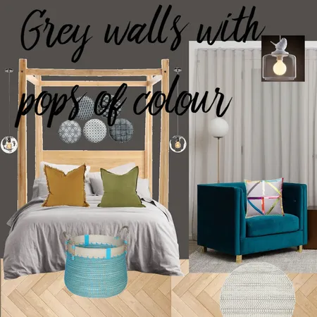 Wren House - Dark with pops of colour Interior Design Mood Board by Westbrook Interiors on Style Sourcebook
