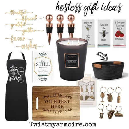 hostess gifts Interior Design Mood Board by Twist My Armoire on Style Sourcebook
