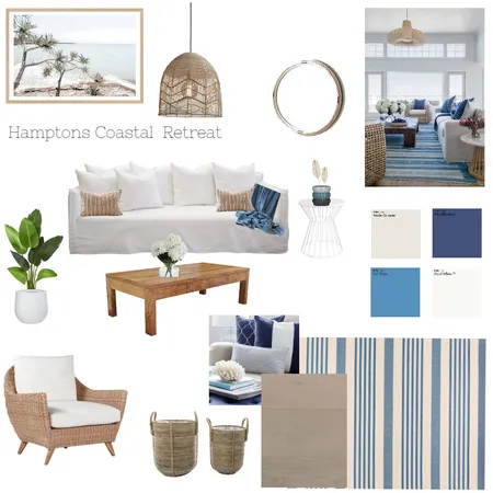 Hamptons coastal retreat f Interior Design Mood Board by kdeobieta on Style Sourcebook