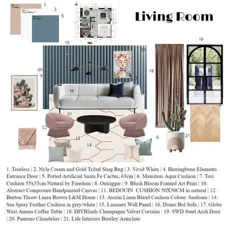 Living Rooms-Final Interior Design Mood Board by pkadian on Style Sourcebook