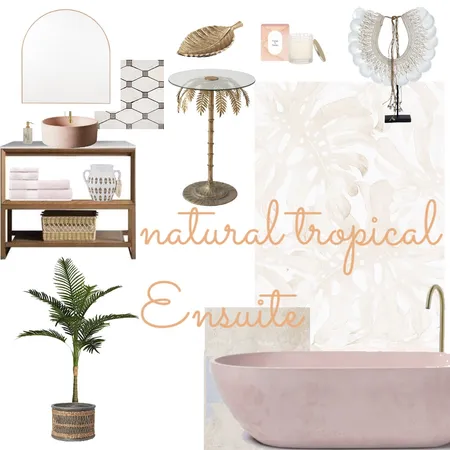 Natural tropical style Interior Design Mood Board by ludan shen on Style Sourcebook