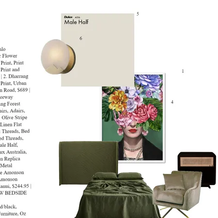 TRANMERE MASTER BED Interior Design Mood Board by Sharlyn on Style Sourcebook