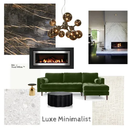 Luxe Minimalist Interior Design Mood Board by Juliet Fieldew Interiors on Style Sourcebook