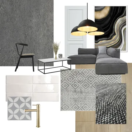 golden touch Interior Design Mood Board by anzkpour on Style Sourcebook